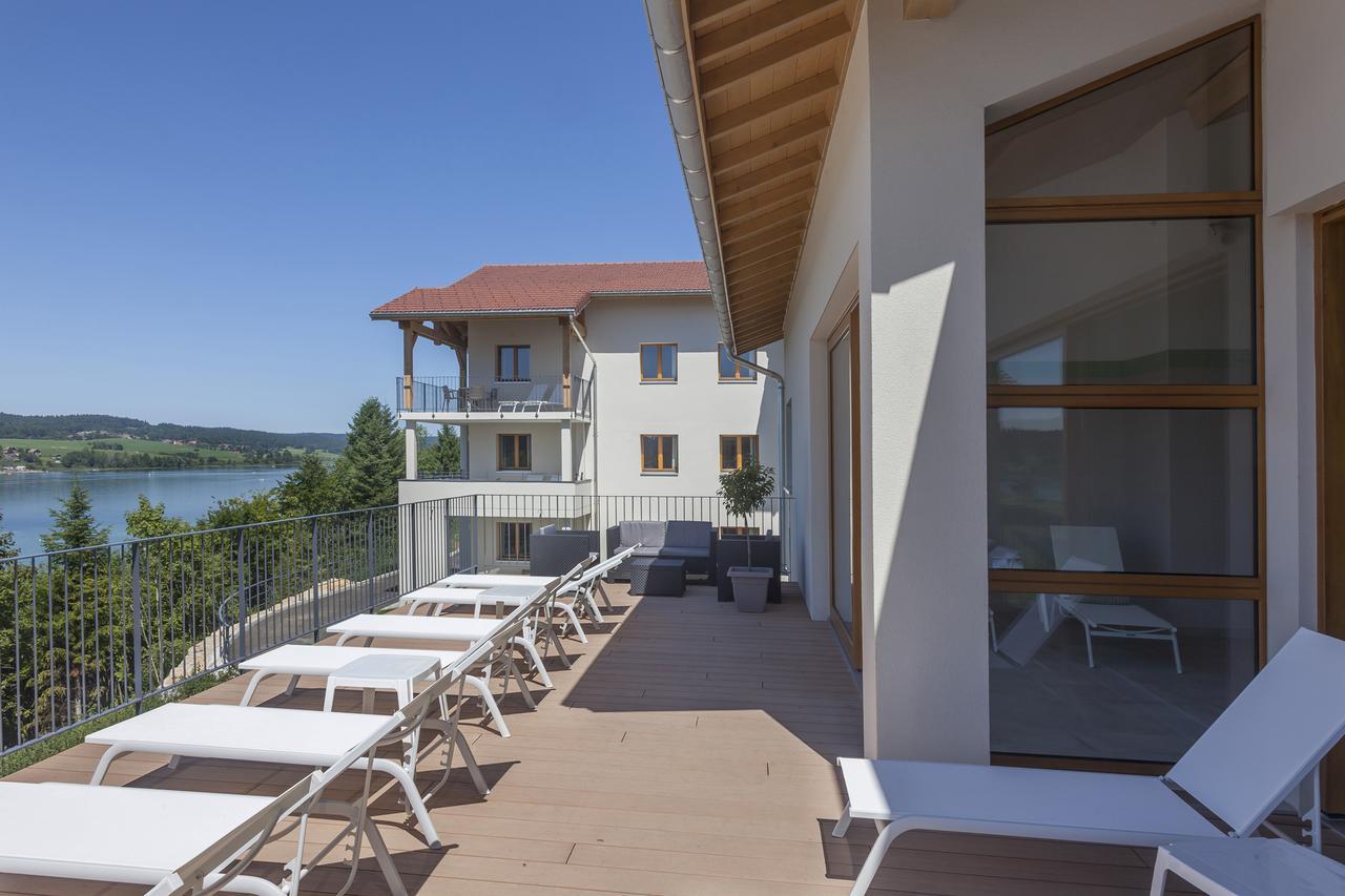 Hotel Spa Les Rives Sauvages Malbuisson Exterior foto