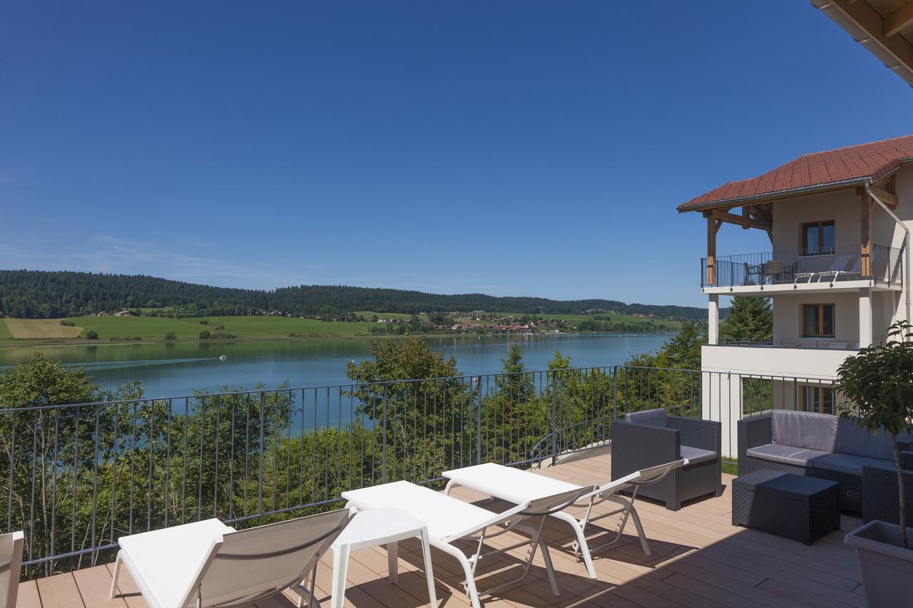 Hotel Spa Les Rives Sauvages Malbuisson Exterior foto